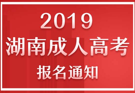 湖南省成人高考報(bào)名